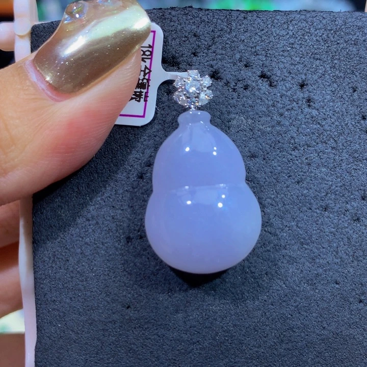 翡翠18K金镶嵌手链翡翠