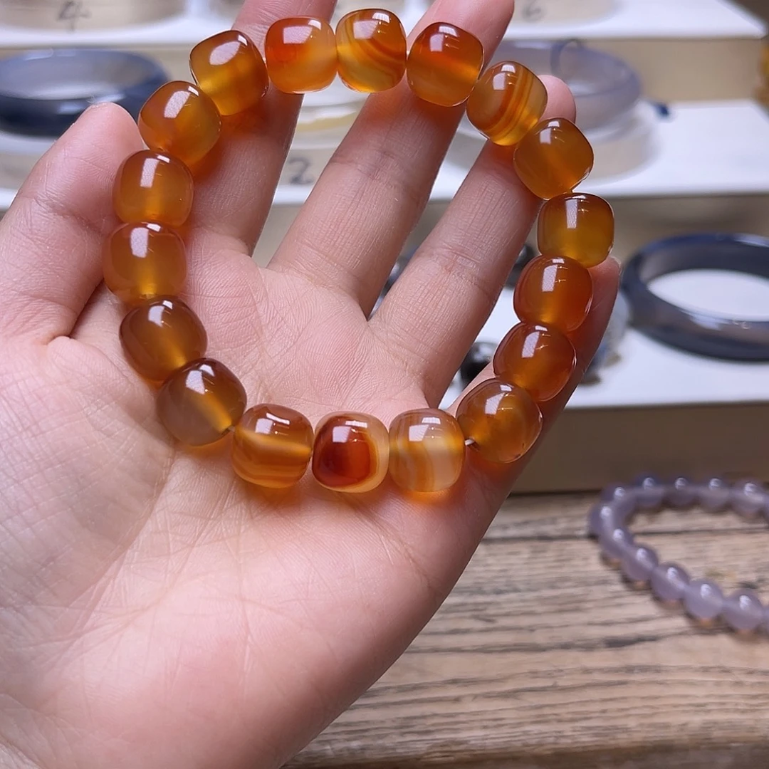 玛瑙/玉髓未镶嵌手镯