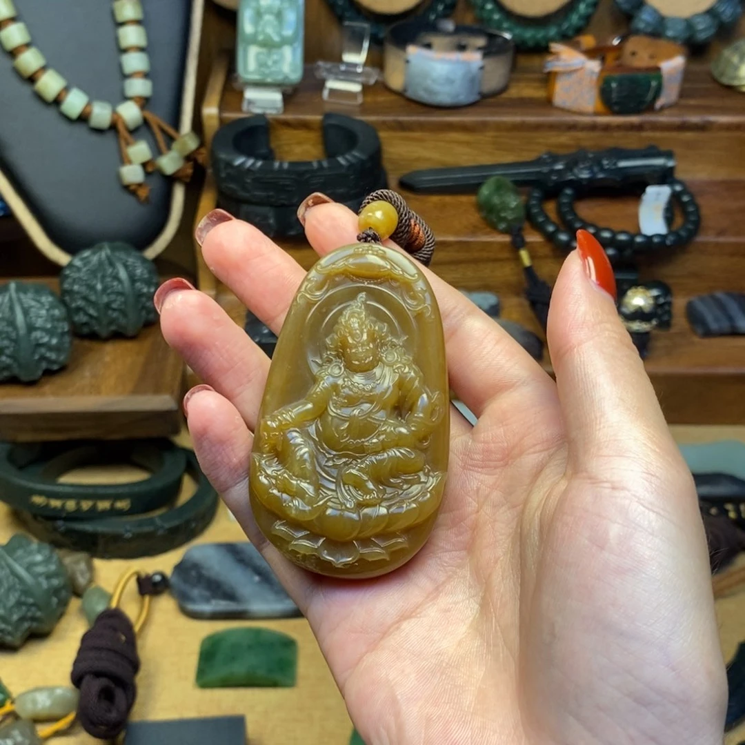 颈饰未镶嵌和田玉庆****龙
