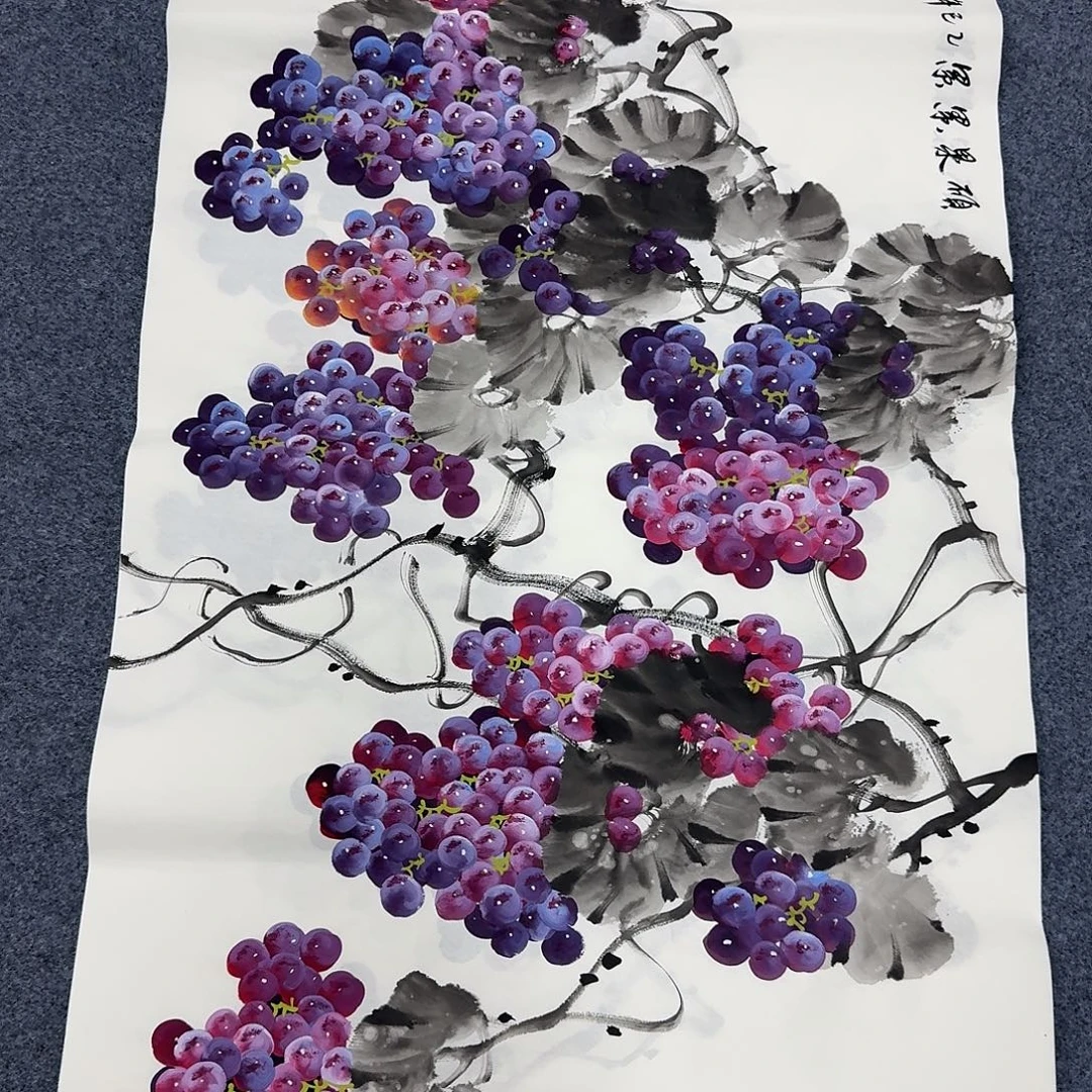 国画国画作品宣纸纯手绘