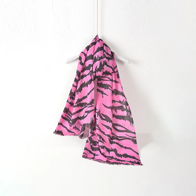 【Y专柜捡漏F7】EEDS秋冬新款时尚保暖围巾3093-红黑条