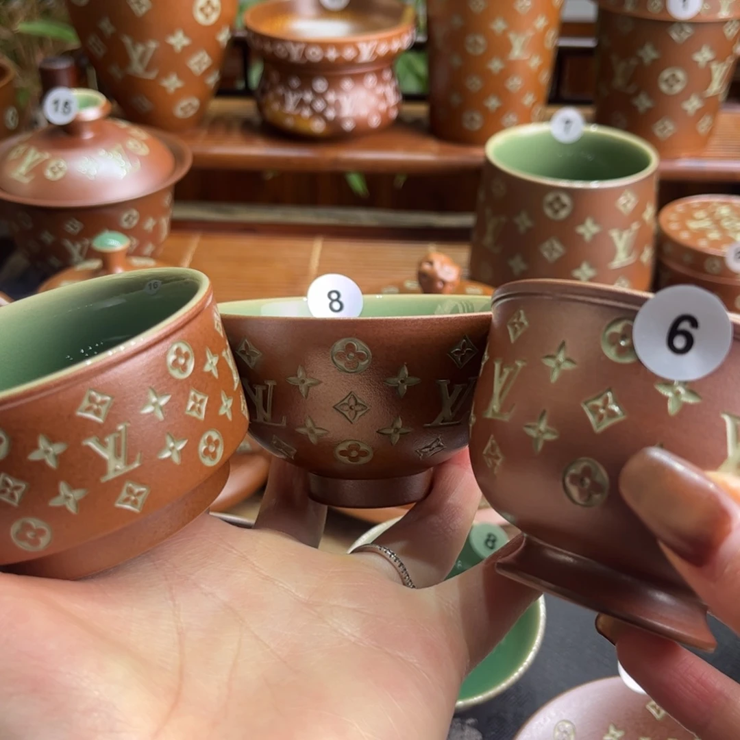 C****草木灰老花手工杯