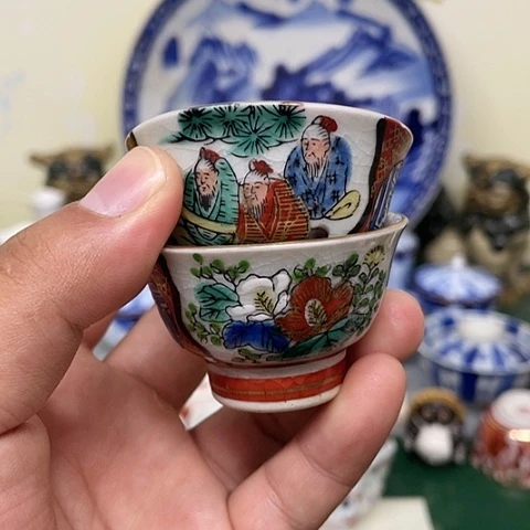 【闪购商品】碟中古工艺品回流瓷器