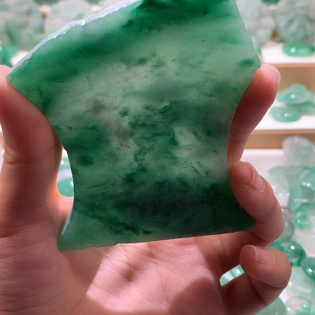 石英质玉未镶嵌珠宝半成品