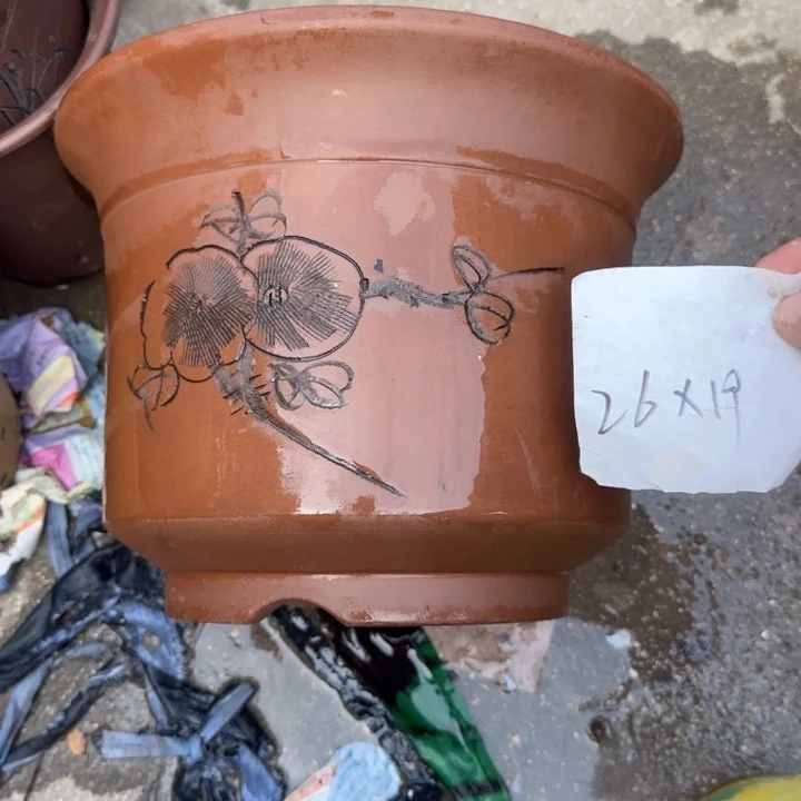 紫砂花盆特价商品