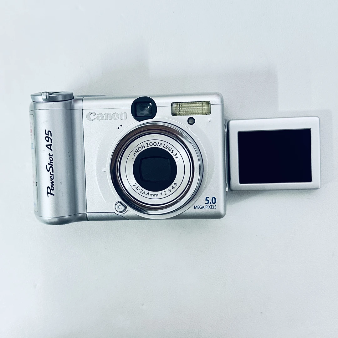 9新 Canon/佳能 a95高端翻转屏可自拍人像好看五号电池自备
