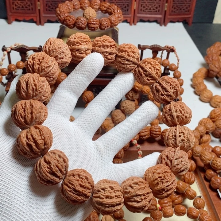 无***相文玩核桃手串尺寸25