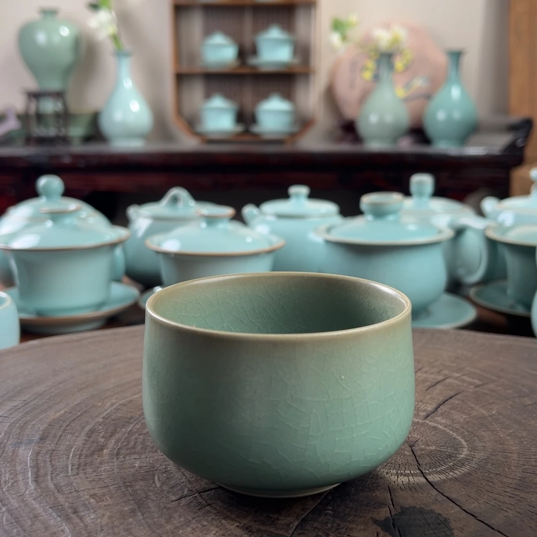 微瑕柴烧主人杯1111