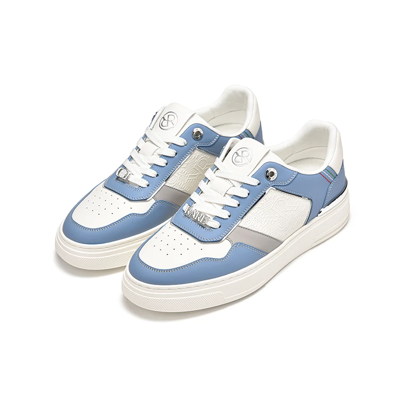 RARE威雅男鞋25春夏新款鞋面压花和冲孔的组合工艺设计休闲鞋