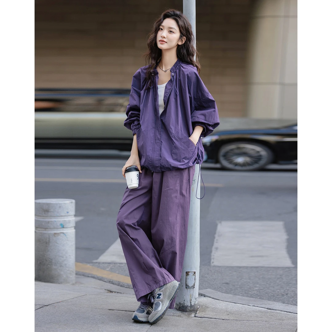 品牌女装德·玛纳文艺简约云朵棉松紧腰萝卜裤小个子藏肉女休闲裤