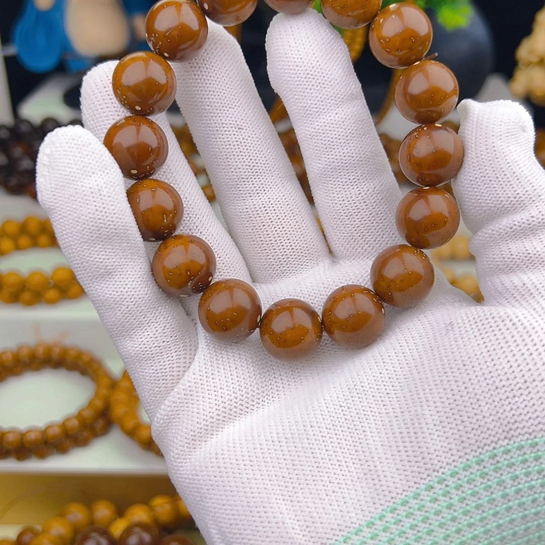 紫金鼠吊坠全品15尺寸半实心光珠