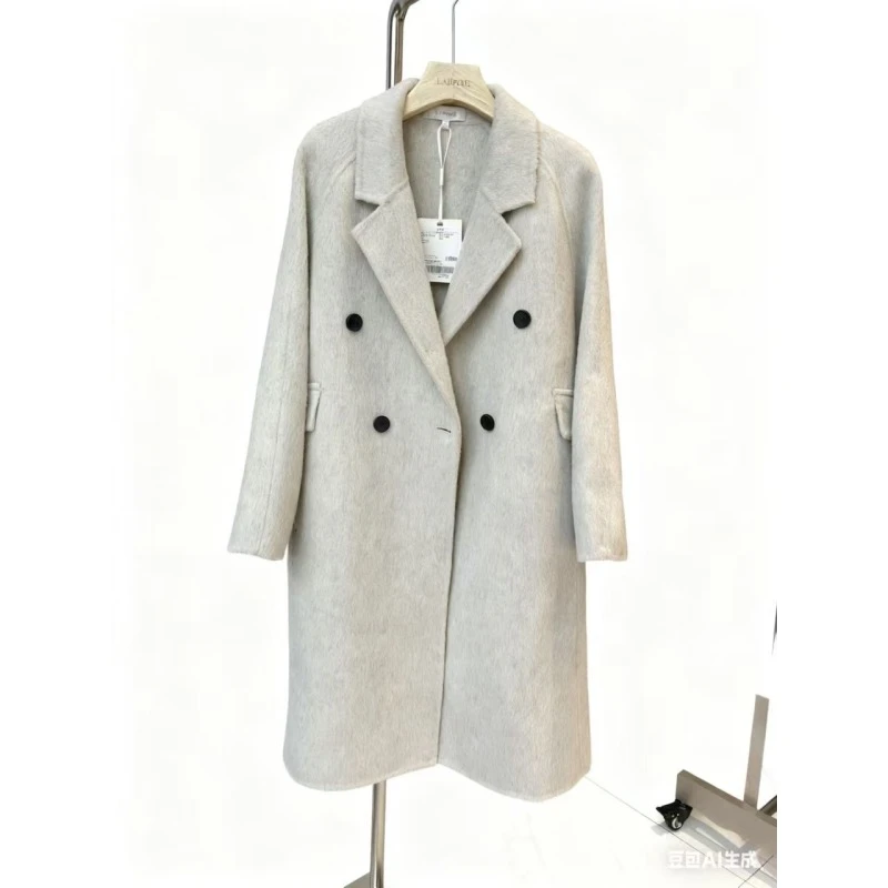 黎姿高定羊毛呢时尚大衣LPSD5055
