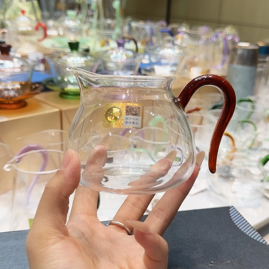 禾器琥珀色晶悦公道杯