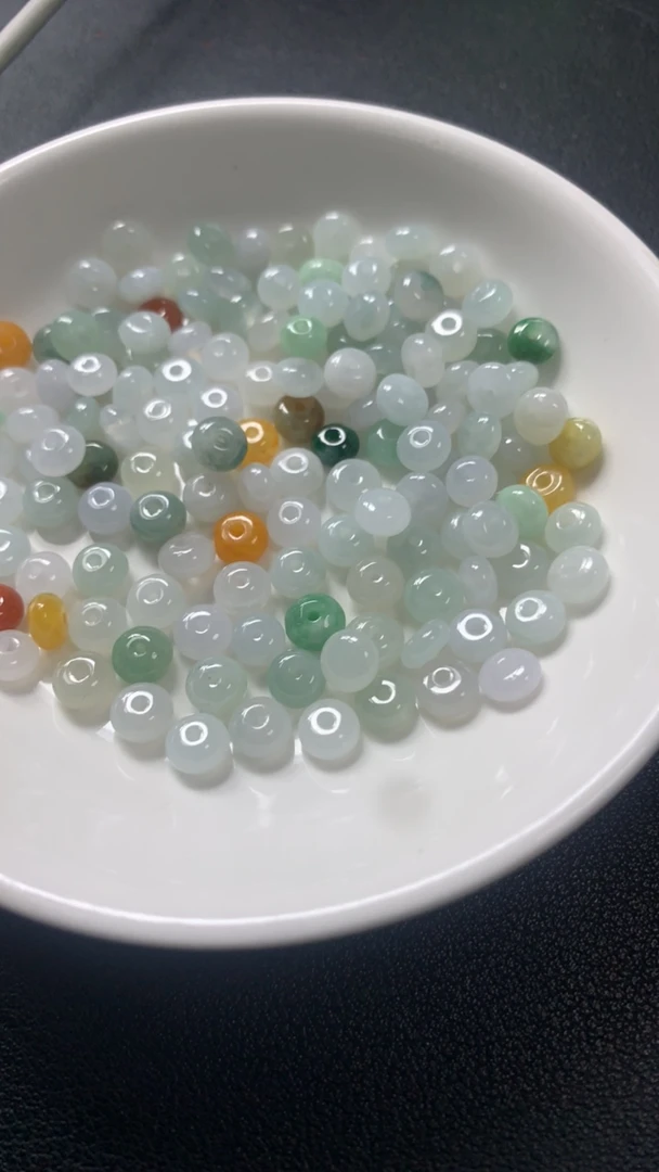 翡翠30颗散珠多样性发货