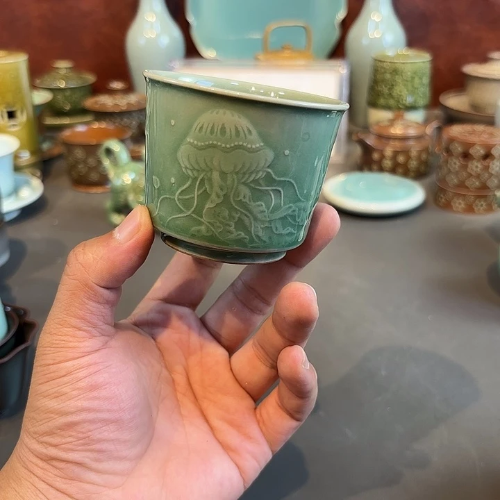 瓷片龙泉青瓷福利青瓷