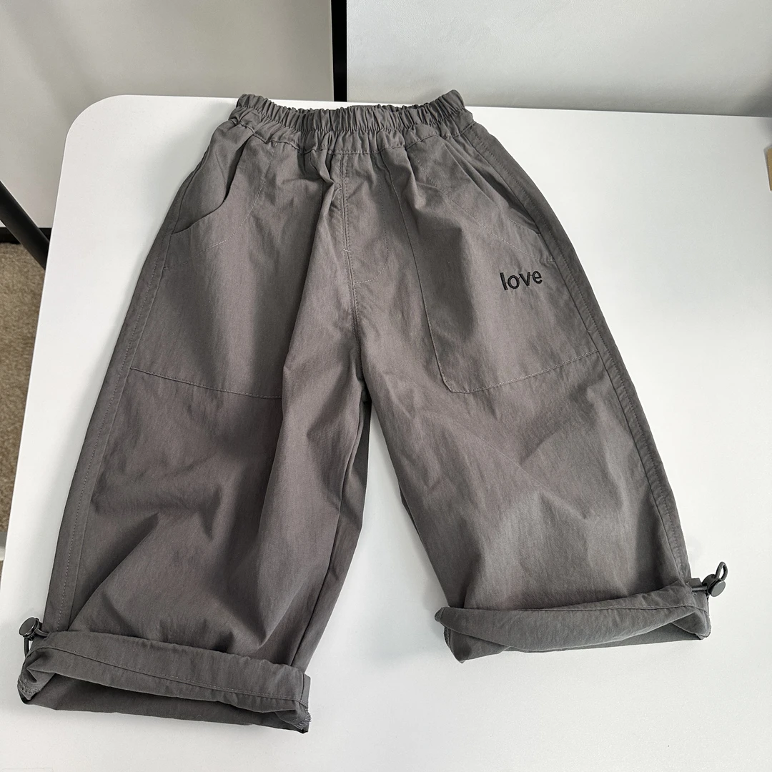 偏大一码90-130中小童时尚韩版休闲裤