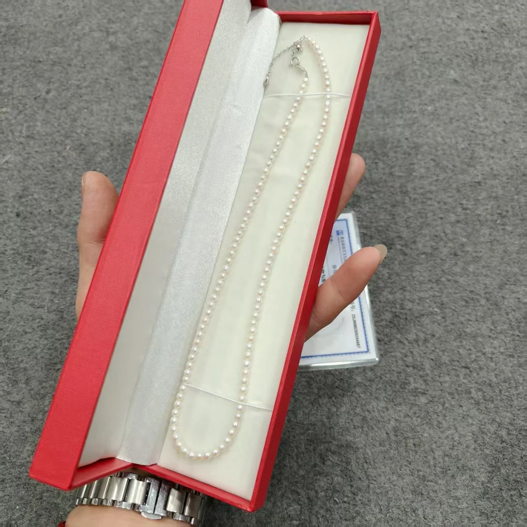 合金项链 项链  红礼盒  /珍/珠/