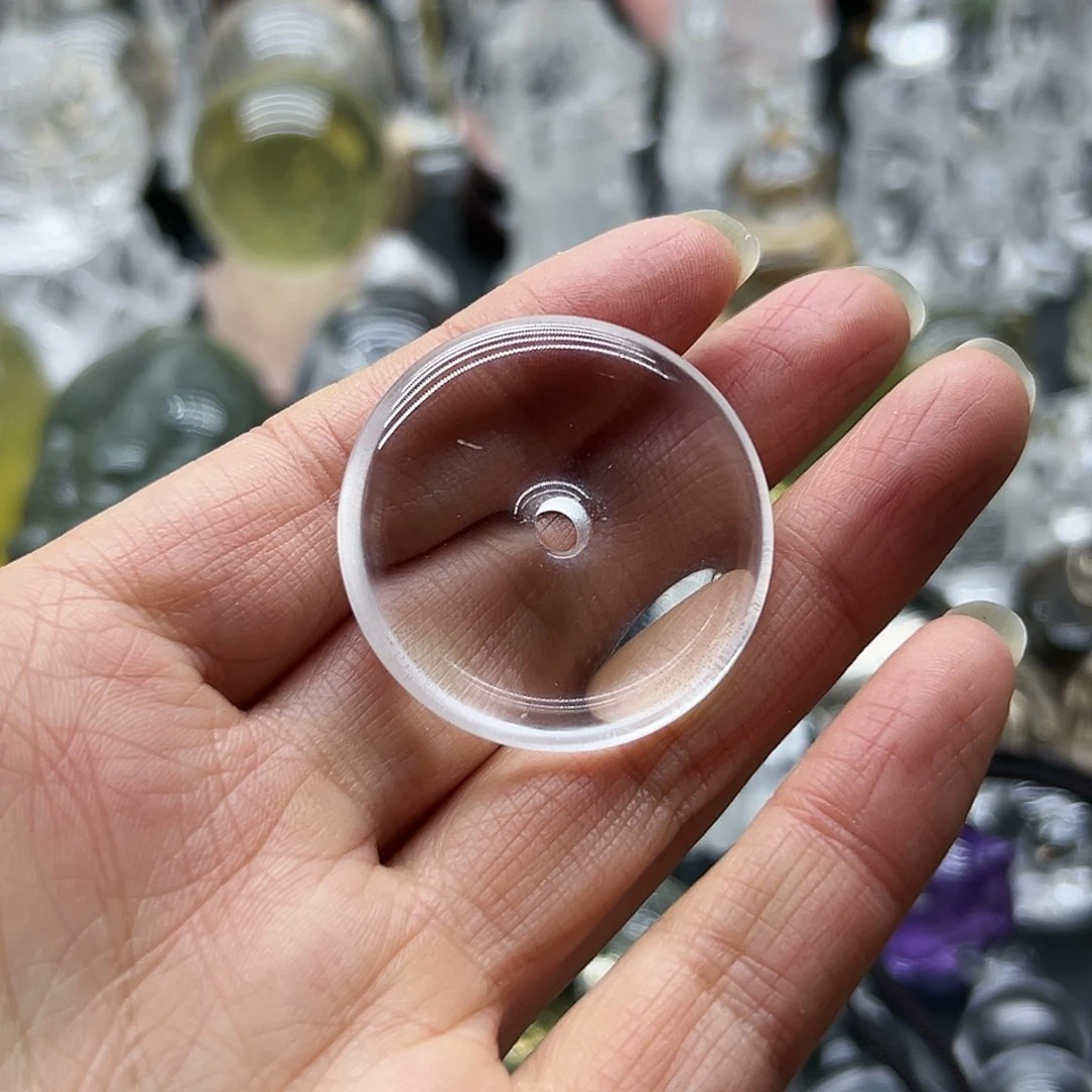 水晶吊坠未镶嵌一***界吊坠