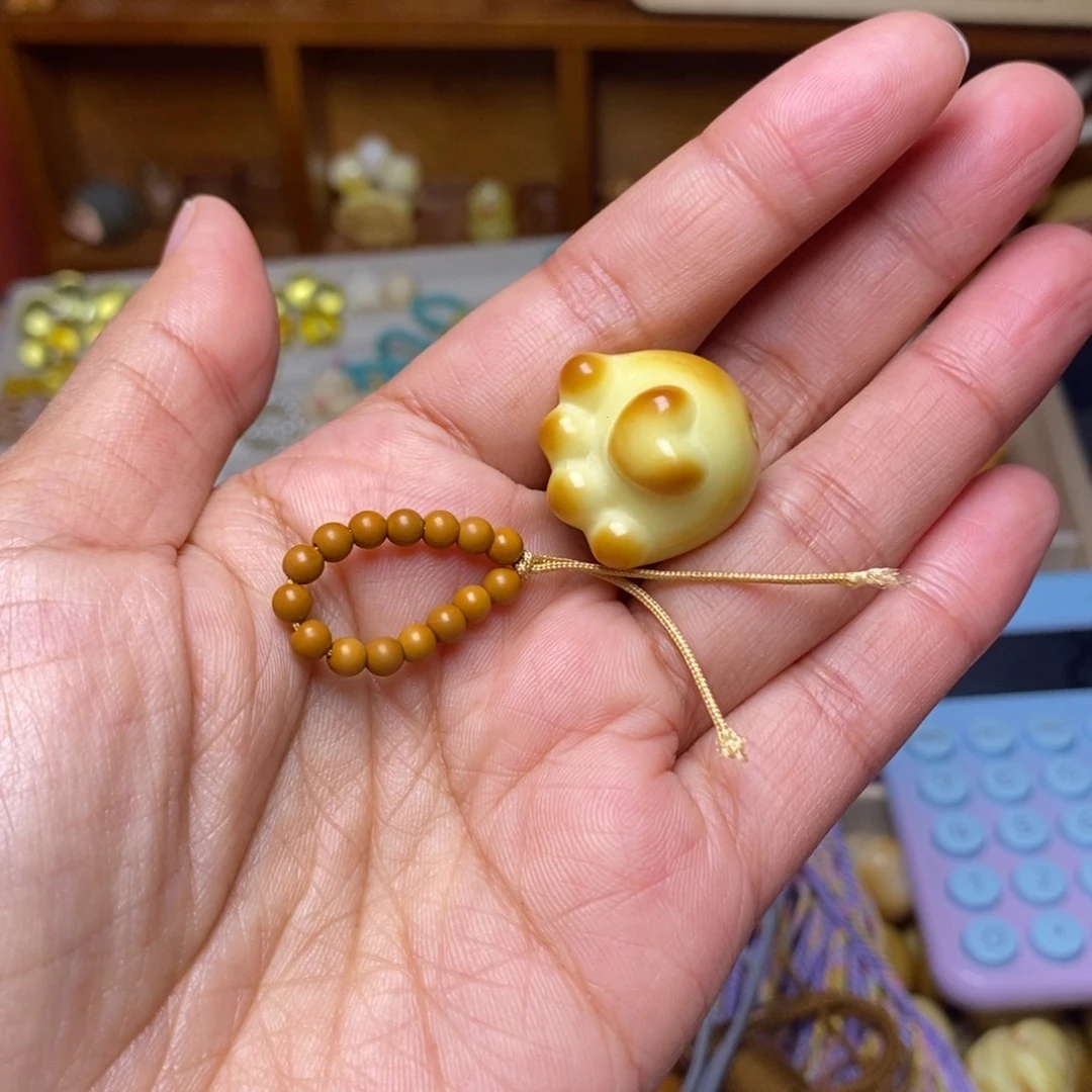 别***.吊坠猴头核桃猫爪棕跑