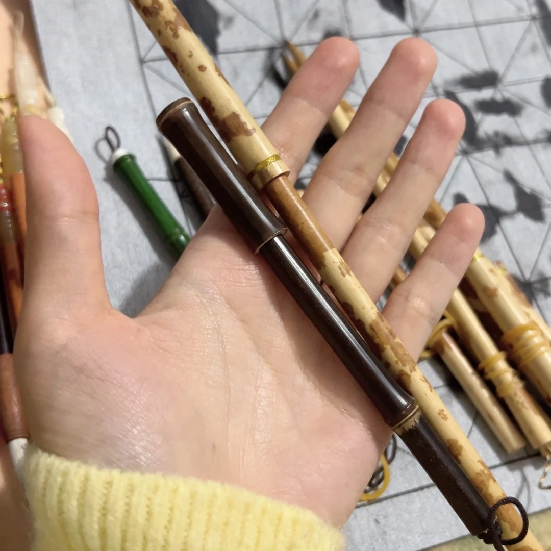 带帽狼羊兼一支 带帽纯狼毫一支