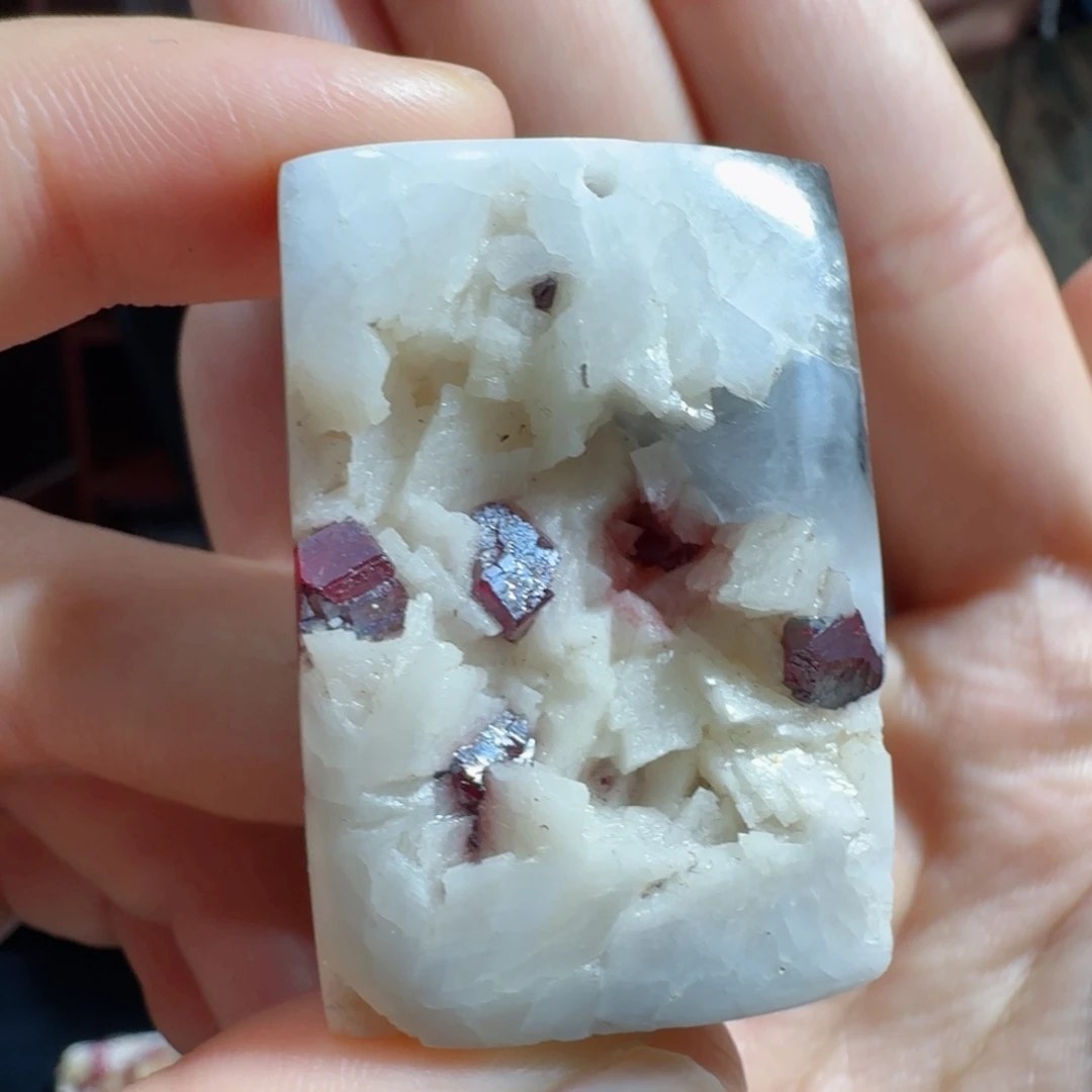 天然辰砂天然朱砂无事牌