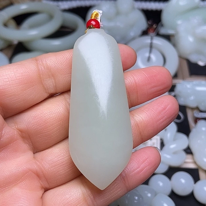 吊坠(不含链)未镶嵌和田玉
