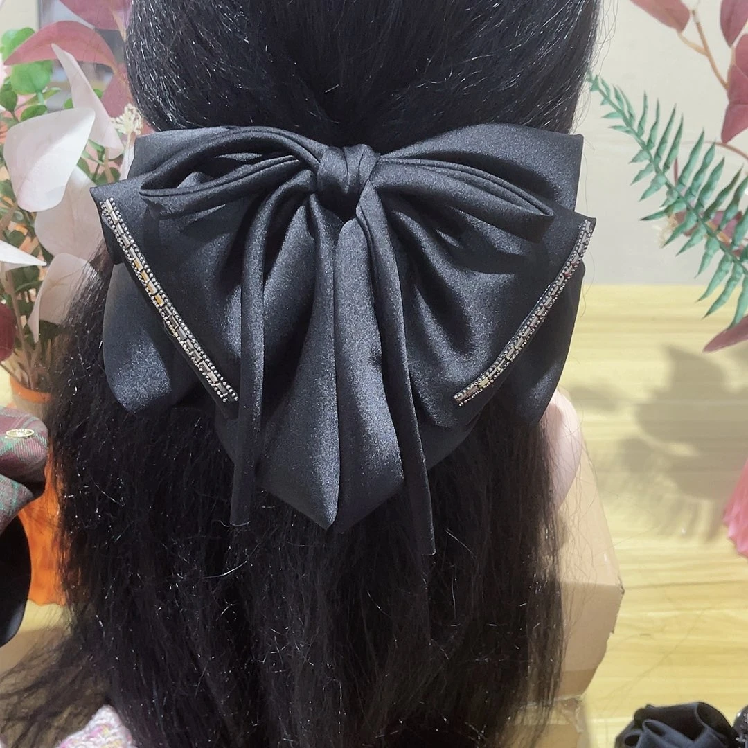 布艺铁合金蝴蝶结发夹