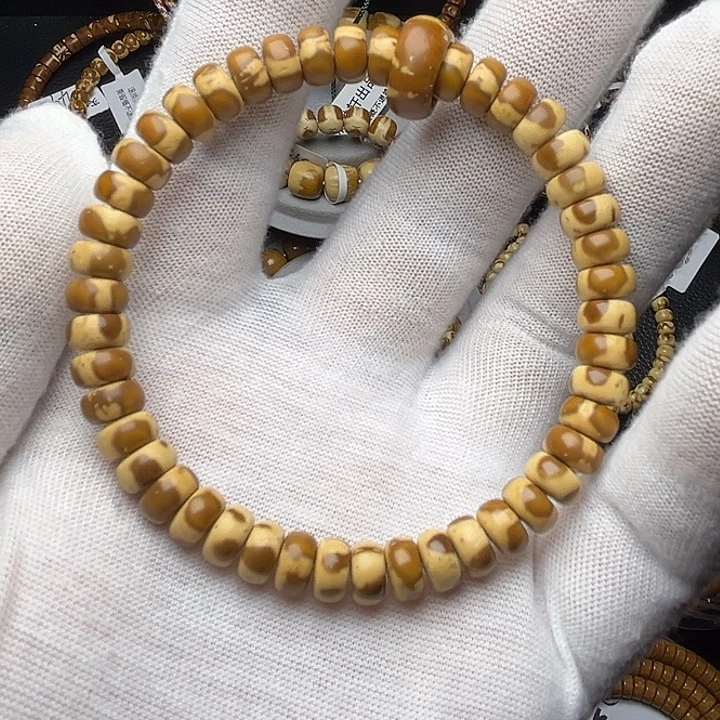 紫金鼠手串纯肉鼠尖熊猫算盘跑环8尺精工暴力归圆