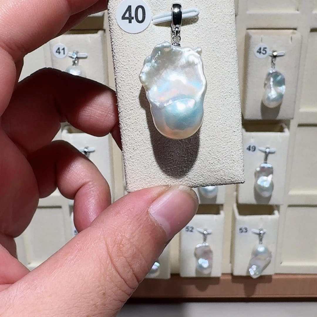 颈饰合金淡水珍珠