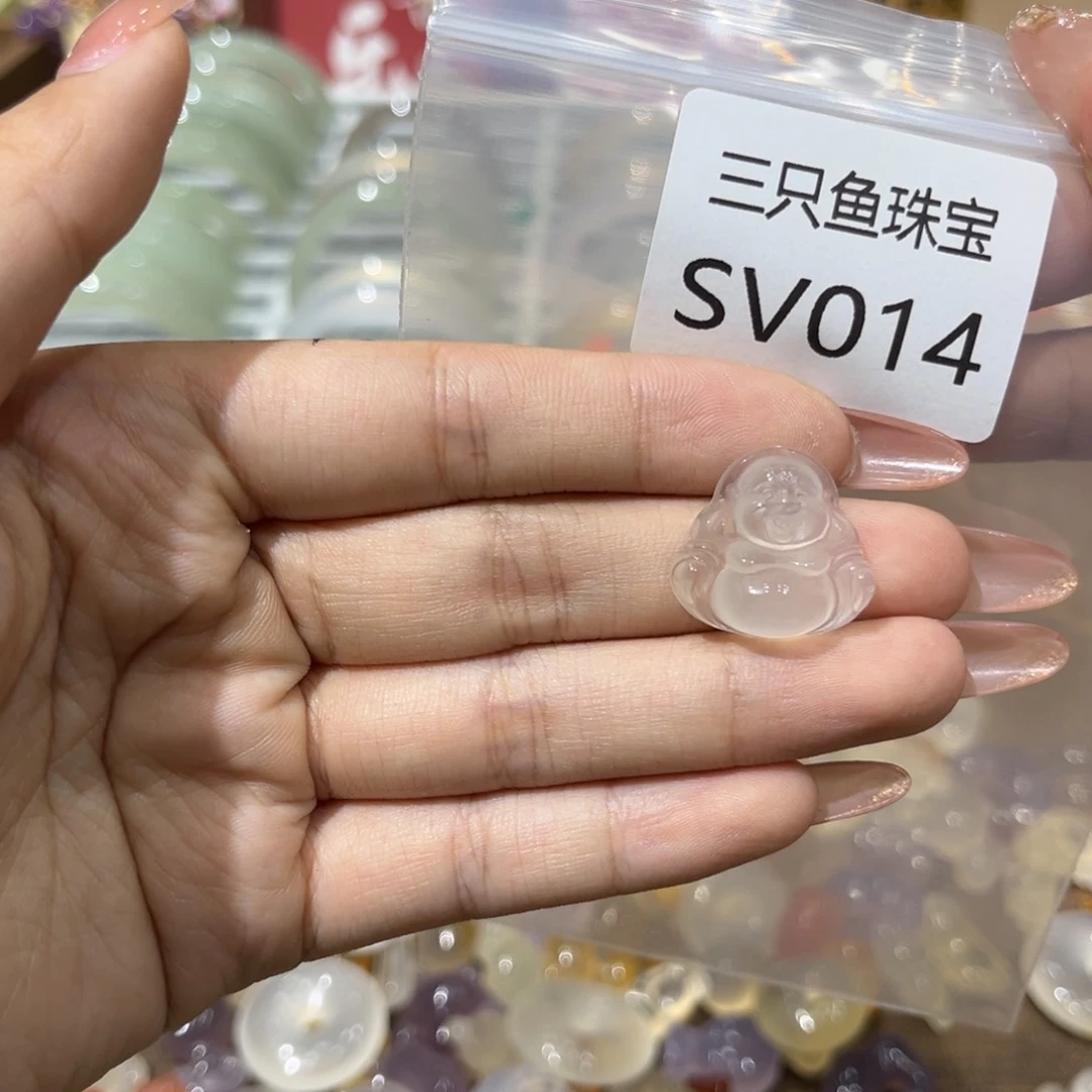 去***星玛瑙/玉髓颈饰未镶嵌