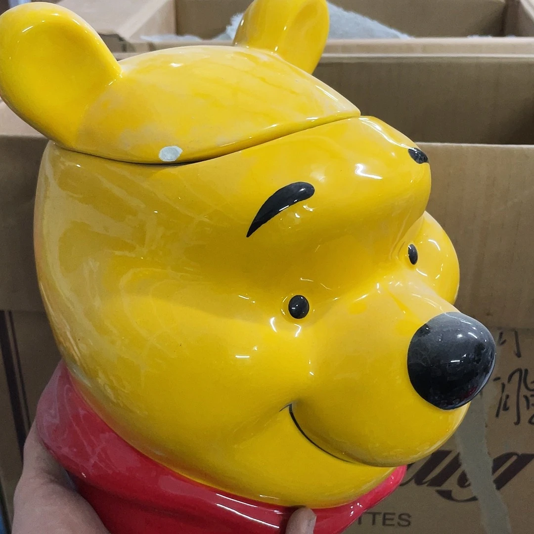 摆件   磕碰。封釉。