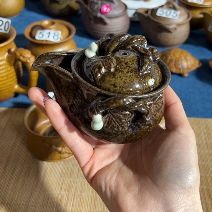 缸玩**生180毫升原谷粗瓷高温瓷