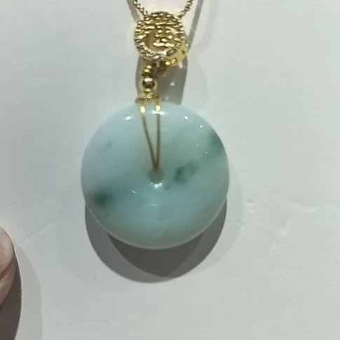 翡翠未镶嵌颈饰天然缅甸翡翠A货吊坠