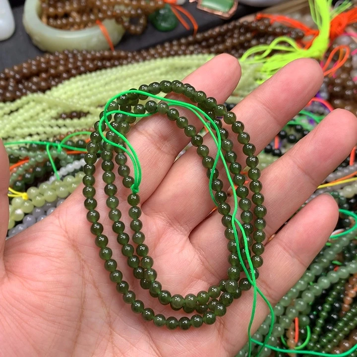 和田玉未镶嵌手链99