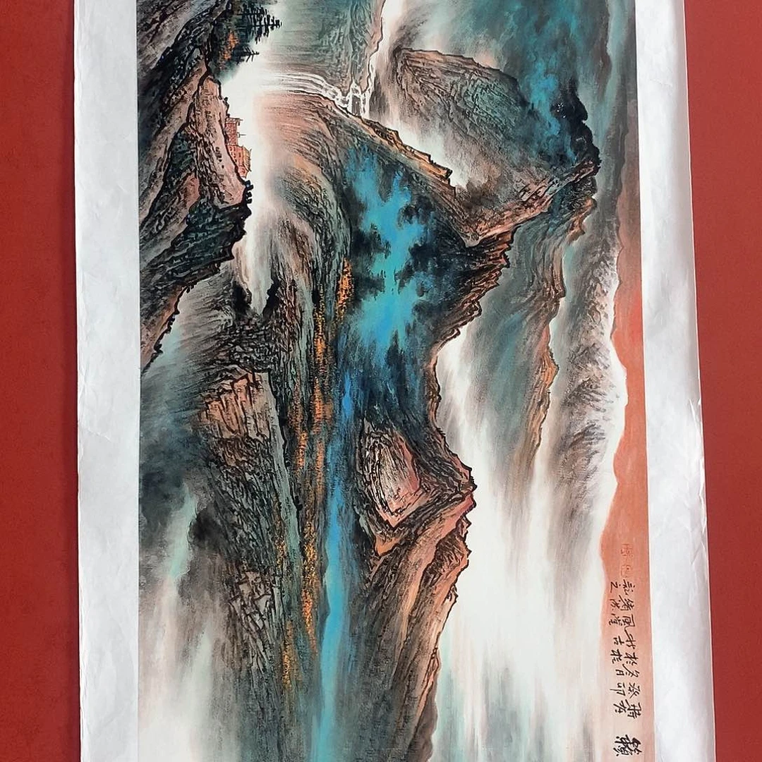 国画国画作品欣赏四尺