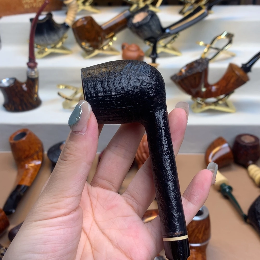 清***来高品质石楠木烟斗