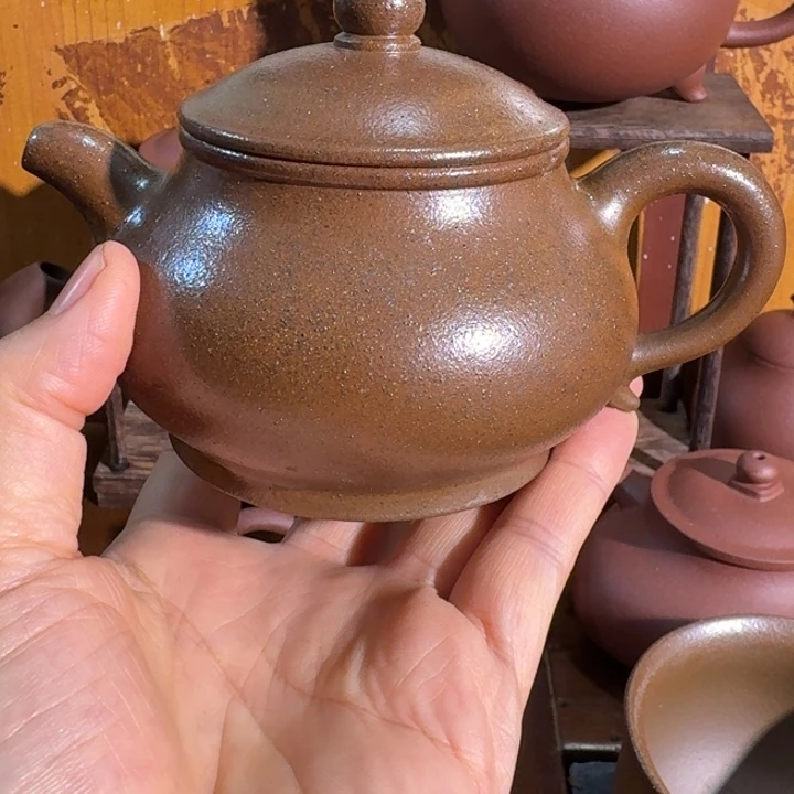 紫砂茶壶降坡潘壶260cc