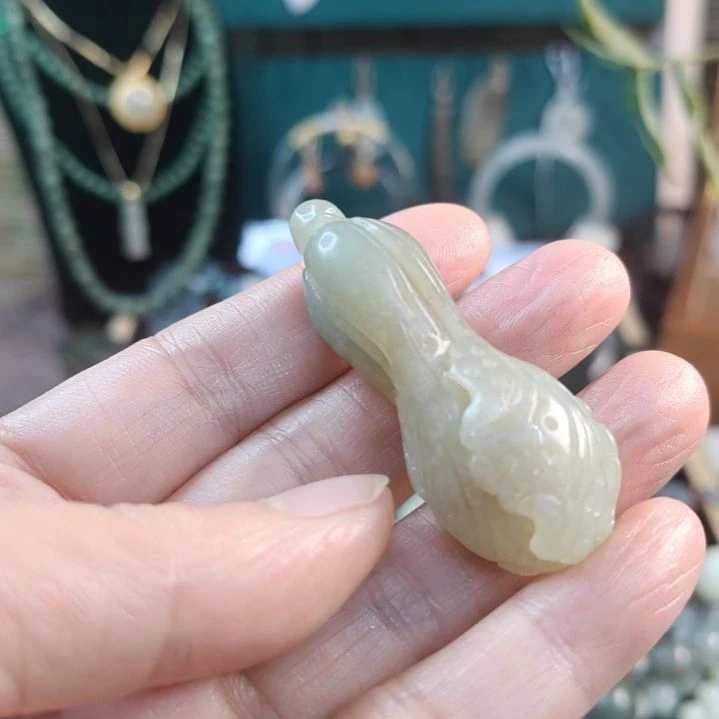 和田玉（青玉）未镶嵌挂件