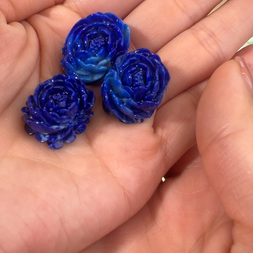 青金石颈饰未镶嵌别**王配件