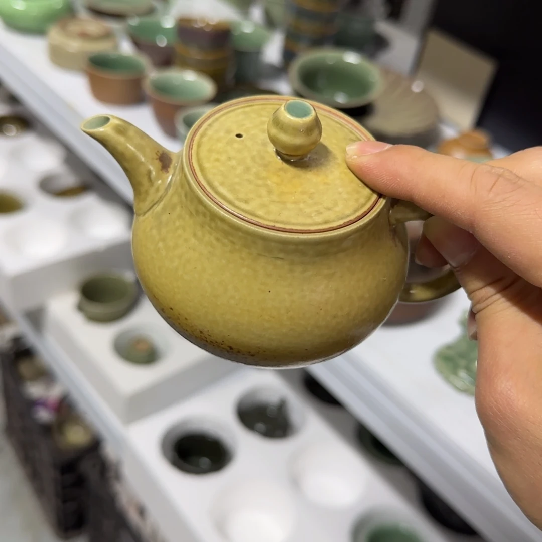 小金茶具青瓷茶器