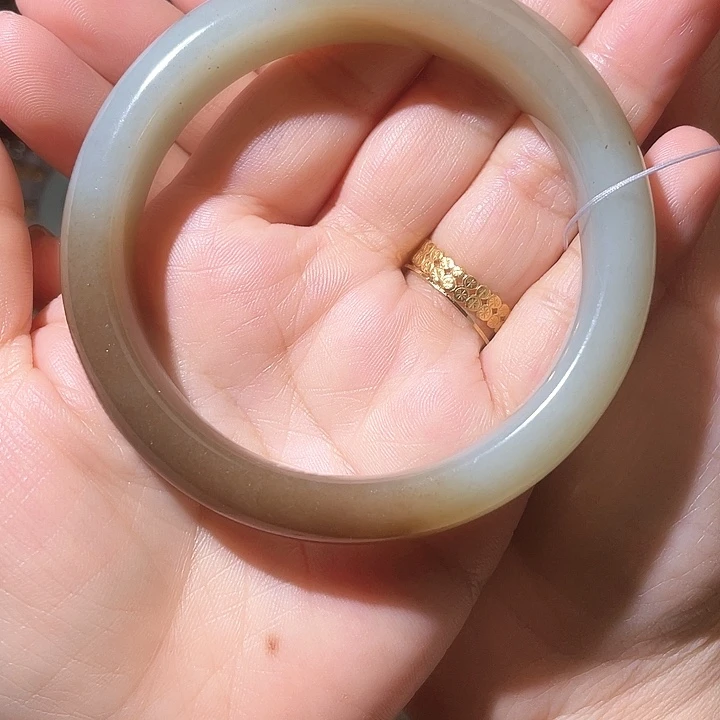 和田玉和田玉配饰未镶嵌60圈口