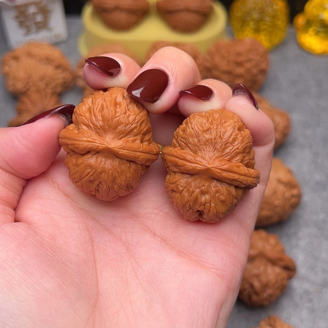 把件文玩核桃毕业精品精配元宝球宝36尺寸