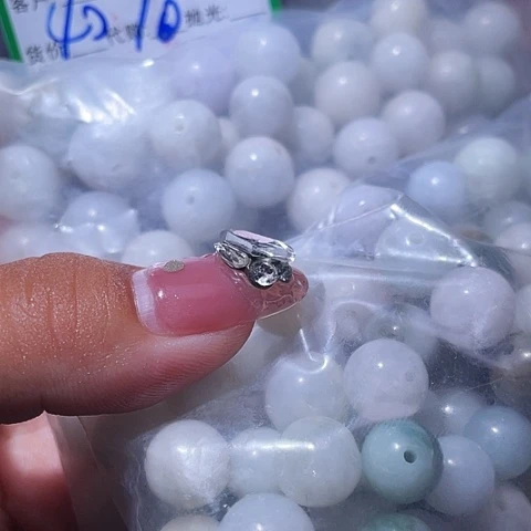 细***哥颈饰未镶嵌翡翠缅甸