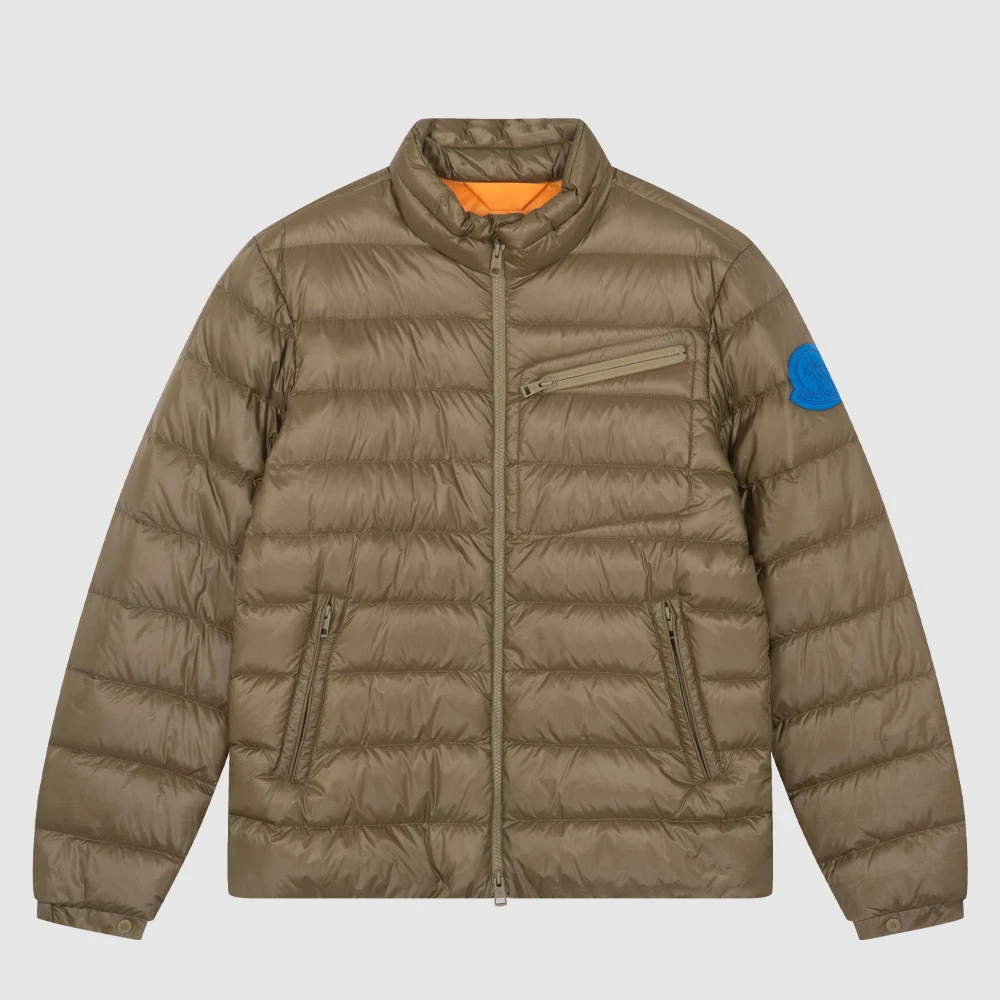 MONCLER盟可睐白鹅绒双拉链男立领羽绒服I10911A00139M2640823