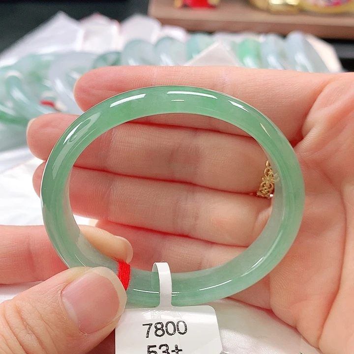 未镶嵌手镯翡翠缅甸A货翡翠手镯