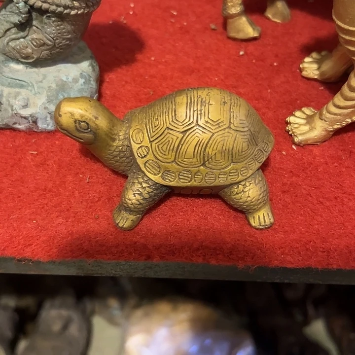 黄铜摆件，文房工艺品摆件