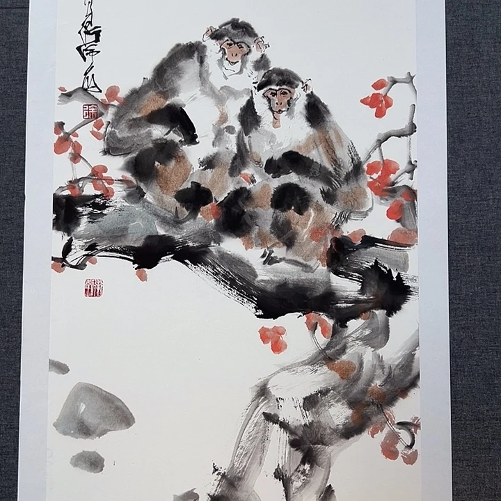 国画书画作品多次