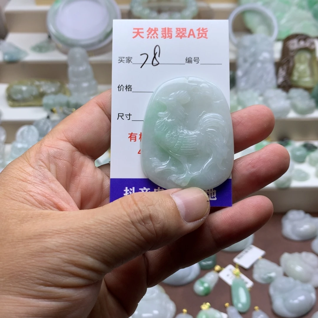 颈饰未镶嵌翡翠缅甸A货翡翠