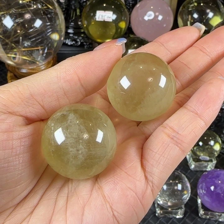 水晶天然水晶球O20未镶嵌喵****ડ多样性发其一