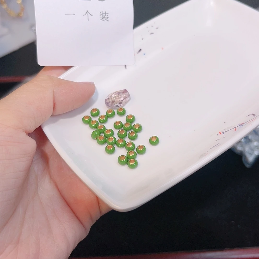 紫晶珠宝半成品银S925镀金镶嵌26